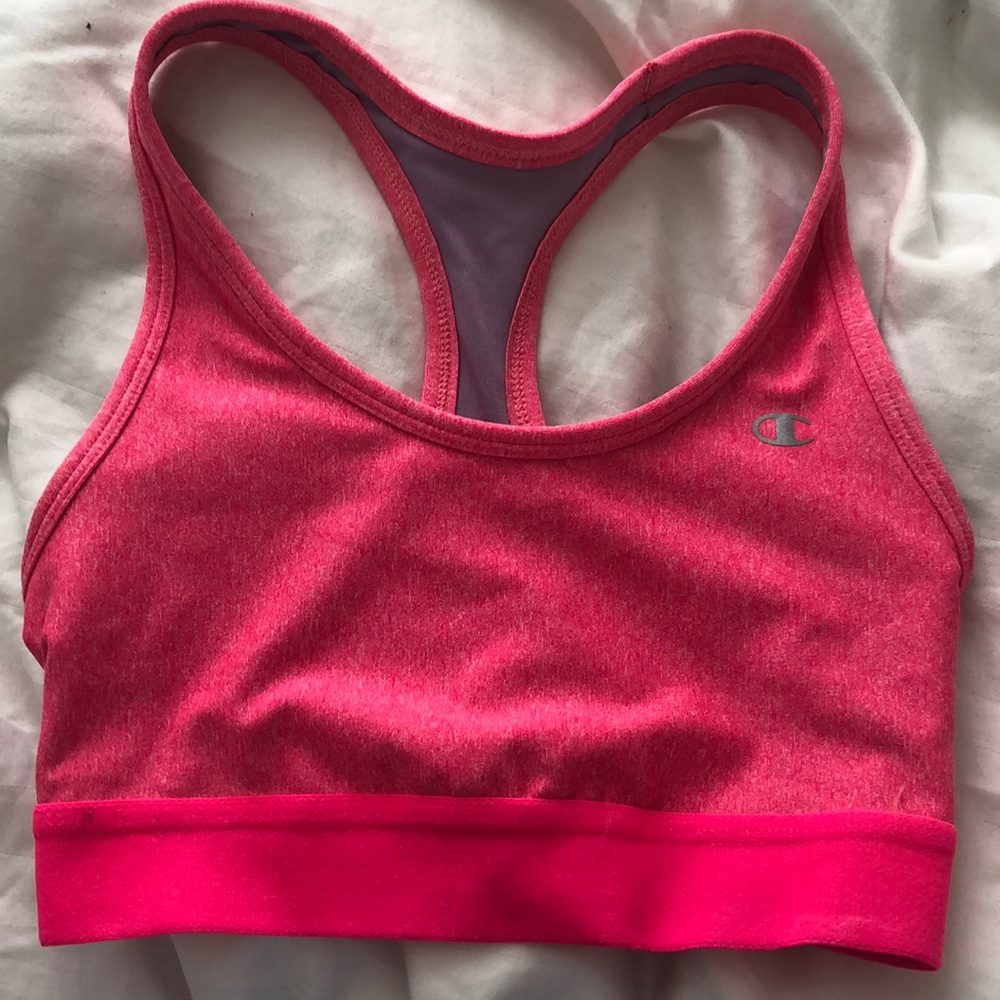 Champion Neon Pink Sports Bra